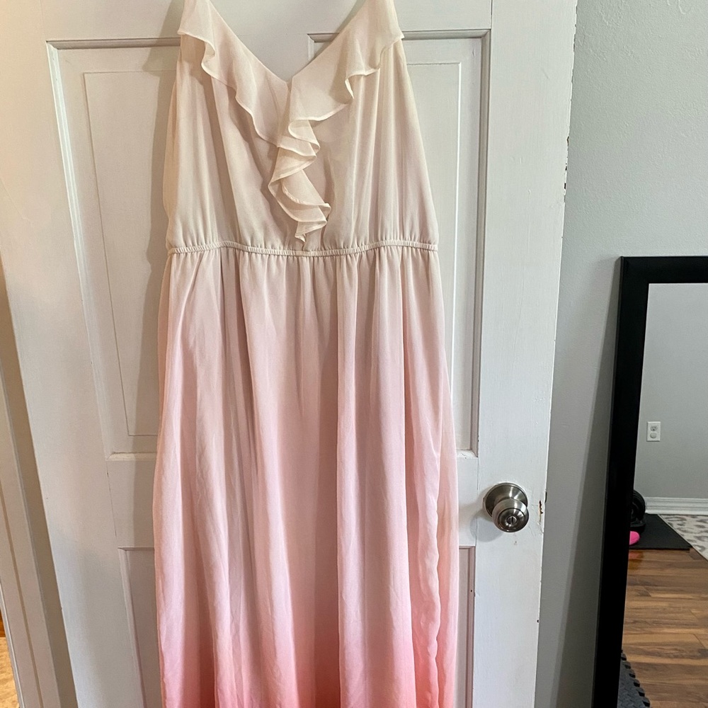 LC Lauren Conrad Ombré Maxi Dress